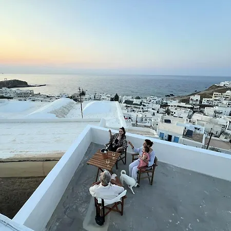 公寓 Katharsis - 15th C Venetian Palace - Naxos Old Town Iii